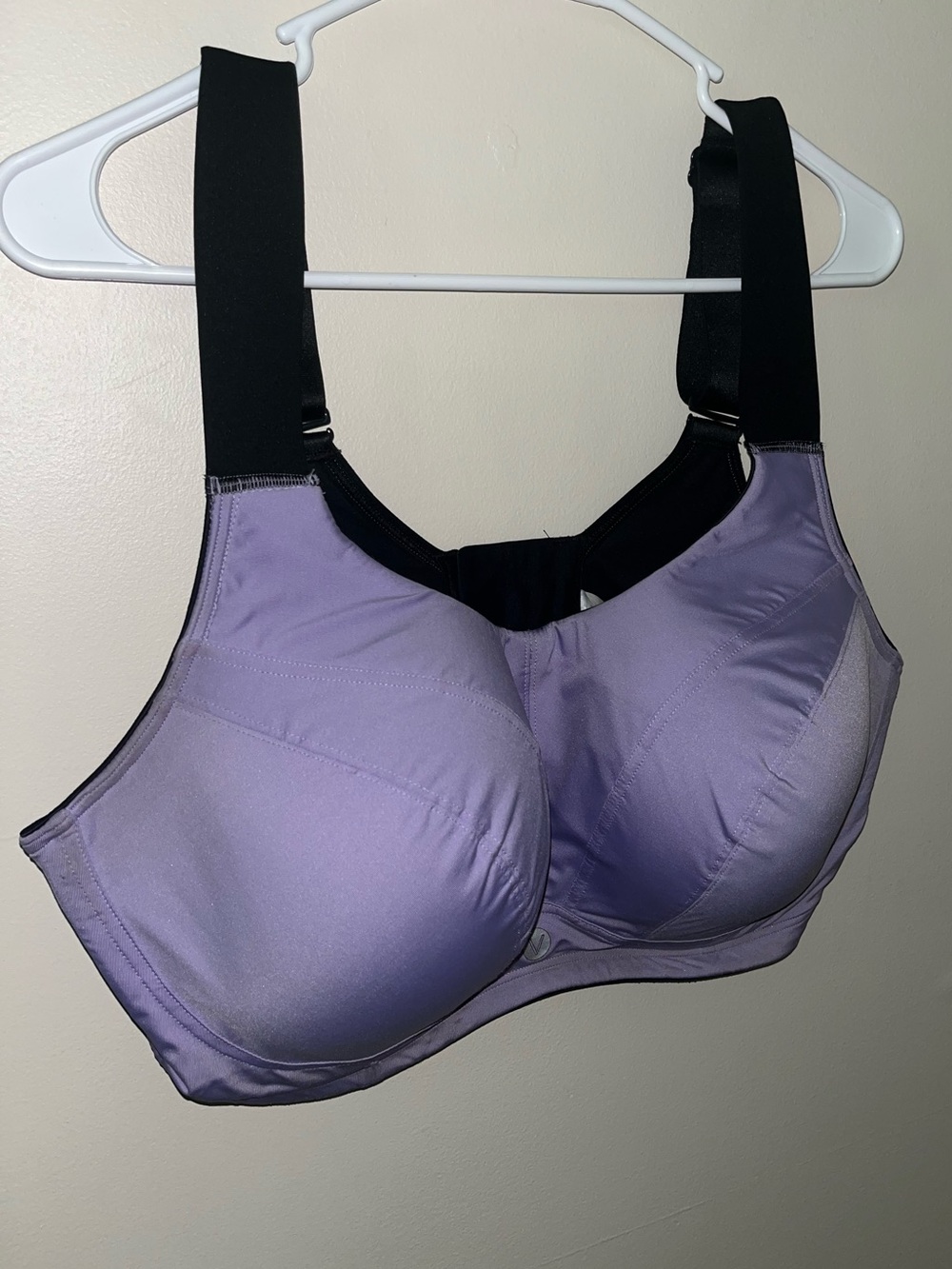 Livi Lane Bryant Max Support Wicking Underwire Sports Bra Size 42G Purple EUC - Picture 3 of 7
